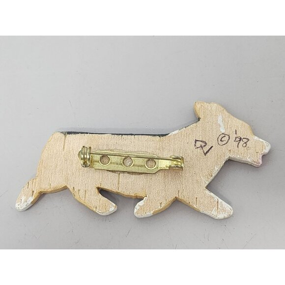 Corgi Dog Lover Jewelry Set With Brooch Cufflinks & Necklace‎ "All Corgi" - Picture 5 of 12